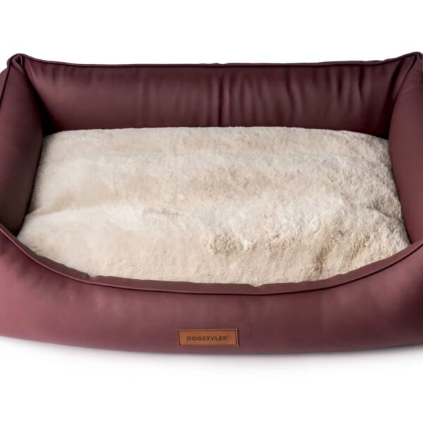 DOGSTYLER Hundebett Bruno Excellent Italian Bordeaux