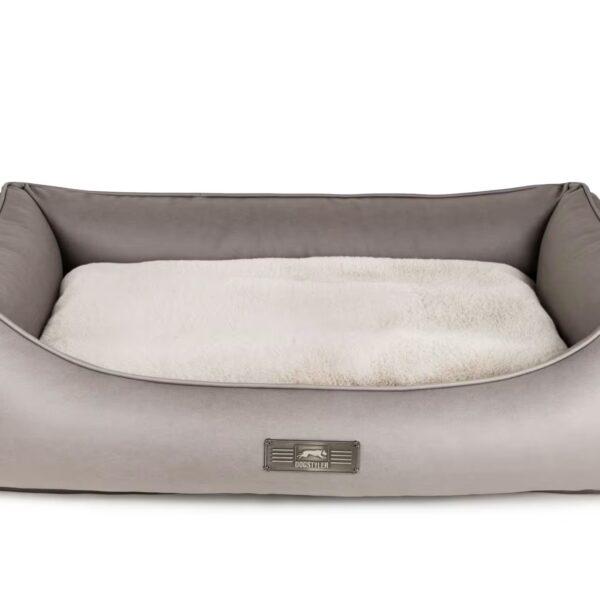 DOGSTYLER Hundebett BRUNO Soft Grau
