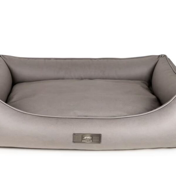 DOGSTYLER Hundebett BRUNO Soft Grau