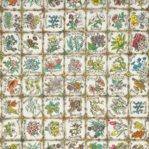 CLOUD7 Hundehalstuch Bandana Flowers Squares