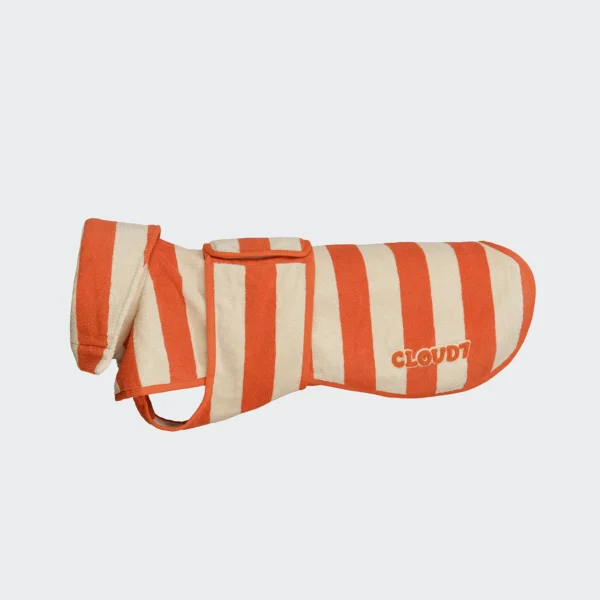 CLOUD7 Hundebademantel Wannsee Stripes