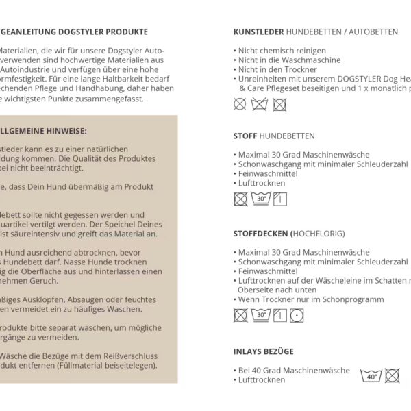 DOGSTYLER Hundebett Bruno Excellent Italian Bordeaux