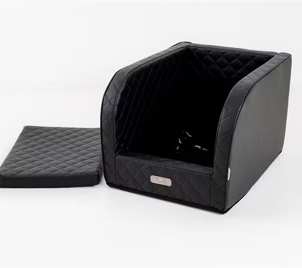 DOGSTYLER Autositz Premium – Classic Schwarz