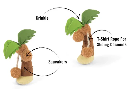 Hundespielzeug P.L.A.Y. Tropical Paradise