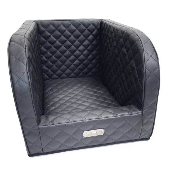 DOGSTYLER Autositz Premium – Classic Schwarz