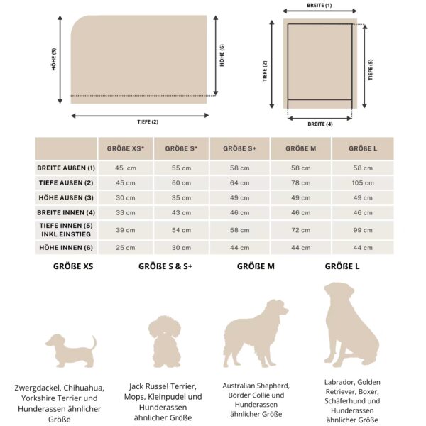 DOGSTYLER Autositz Excellent – Italian Bordeaux