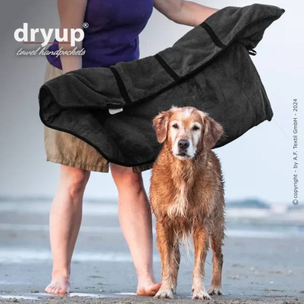 actionfactory dryup® Towel Handpockets Grau