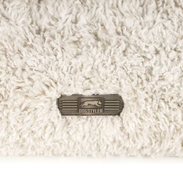DOGSTYLER Hundekissen KIRA Curly Creme/Beige