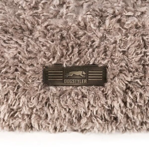 DOGSTYLER Hundekissen KIRA Curly Greige