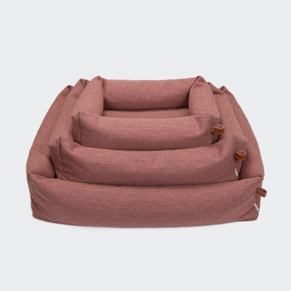 CLOUD7 Hundebett Sleepy Linen-Mix Faded Rose Mélange