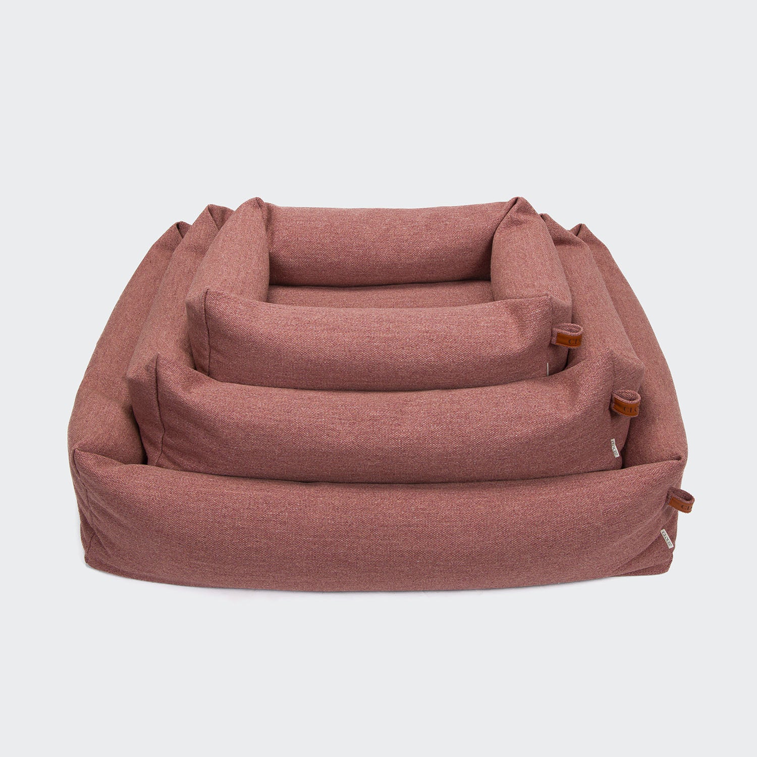 CLOUD7 Hundebett Sleepy Linen-Mix Faded Rose Mélange