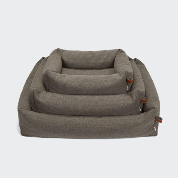 CLOUD7 Hundebett Sleepy Linen-Mix Taupe Mélange