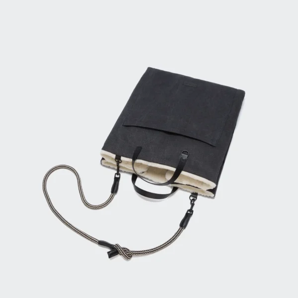 CLOUD7 Hundereisebett Canvas Black