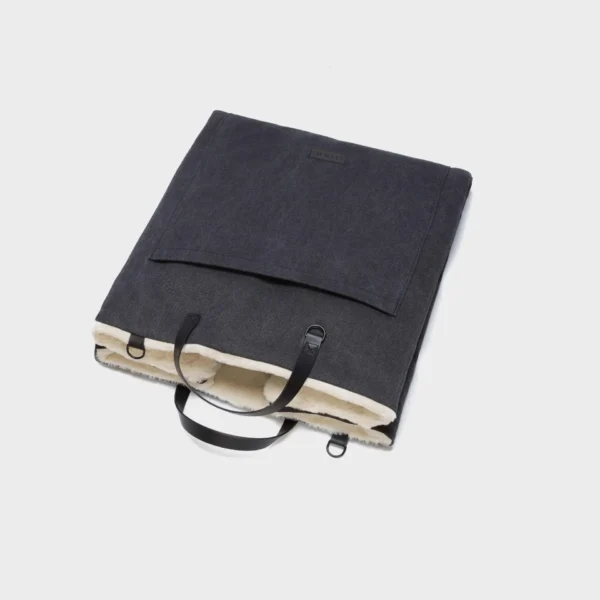 CLOUD7 Hundereisebett Canvas Black