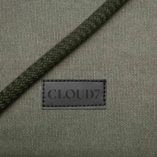 CLOUD7 Hundereisebett Canvas Olive