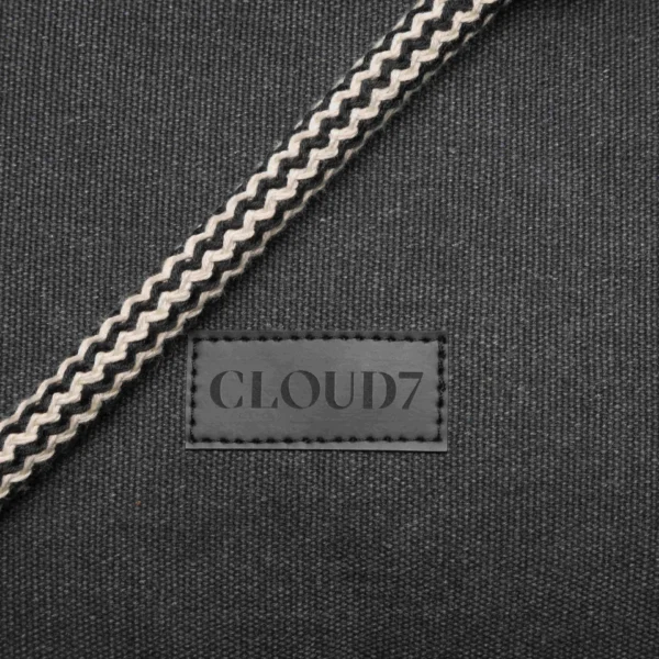 CLOUD7 Hundereisebett Canvas Black