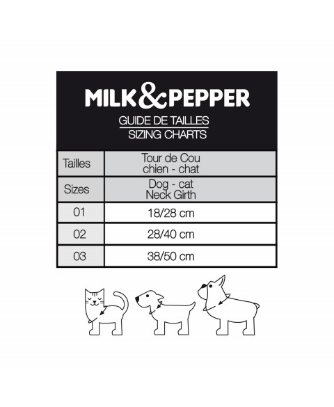 Milk & Pepper Bandana Jefferson Beige