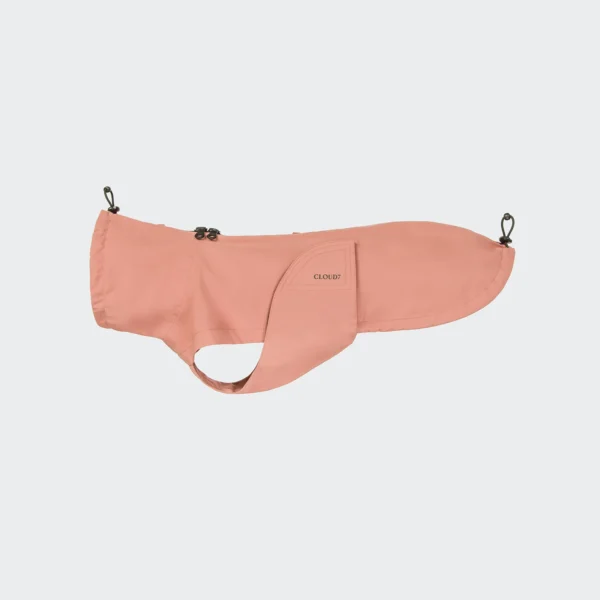 CLOUD7 Hunderegenmantel Dackel Dublin 2.0 Faded Rose