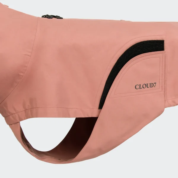 CLOUD7 Hunderegenmantel Dublin 2.0 Faded Rose