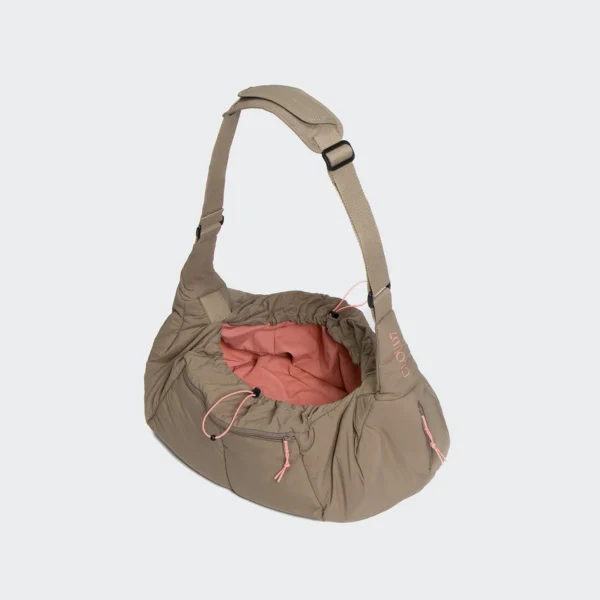 CLOUD7 Hundeumhängetasche LTTL Puffer Khaki/Peach