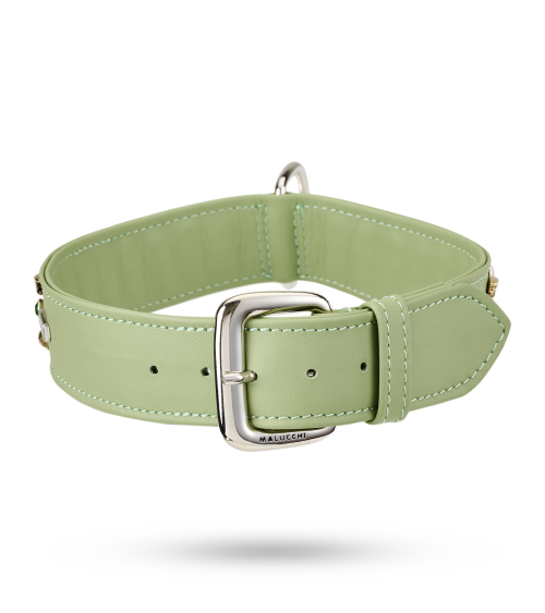 MALUCCHI Halsband PETRA Soft Minze 4 cm