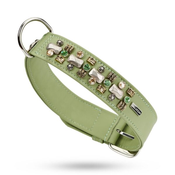 MALUCCHI Halsband PETRA Soft Minze 4 cm