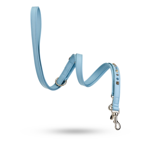 MALUCCHI Halsband PETRA Soft Blau 3 cm