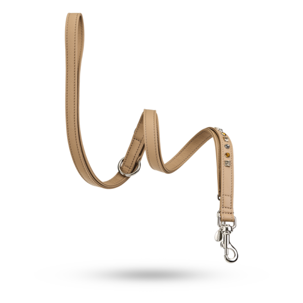 MALUCCHI Halsband PETRA Soft Cappuccino 3 cm