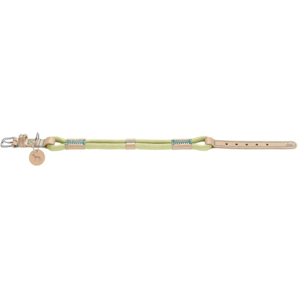 HUNTER Hundehalsband Malia Mint/Natur