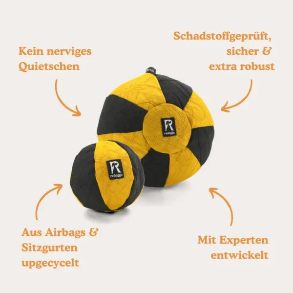 Redoggo Hundespielzeug Ball Bunt