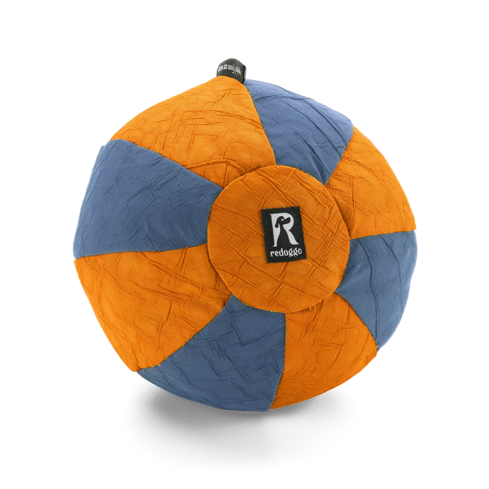 Redoggo Hundespielzeug Ball Orange-Blau