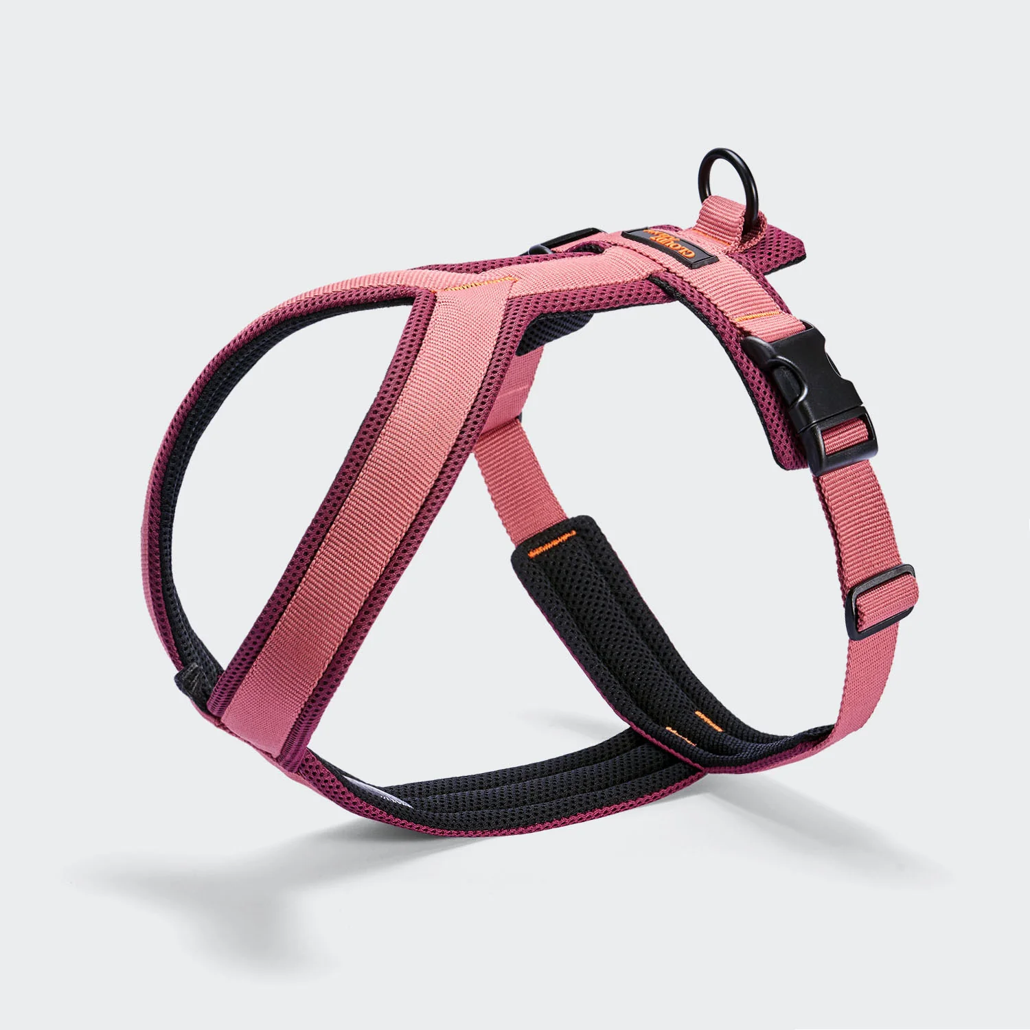CLOUD7 Y-1 Geschirr AKTIV Air-Mesh Aubergine/Soft Rose