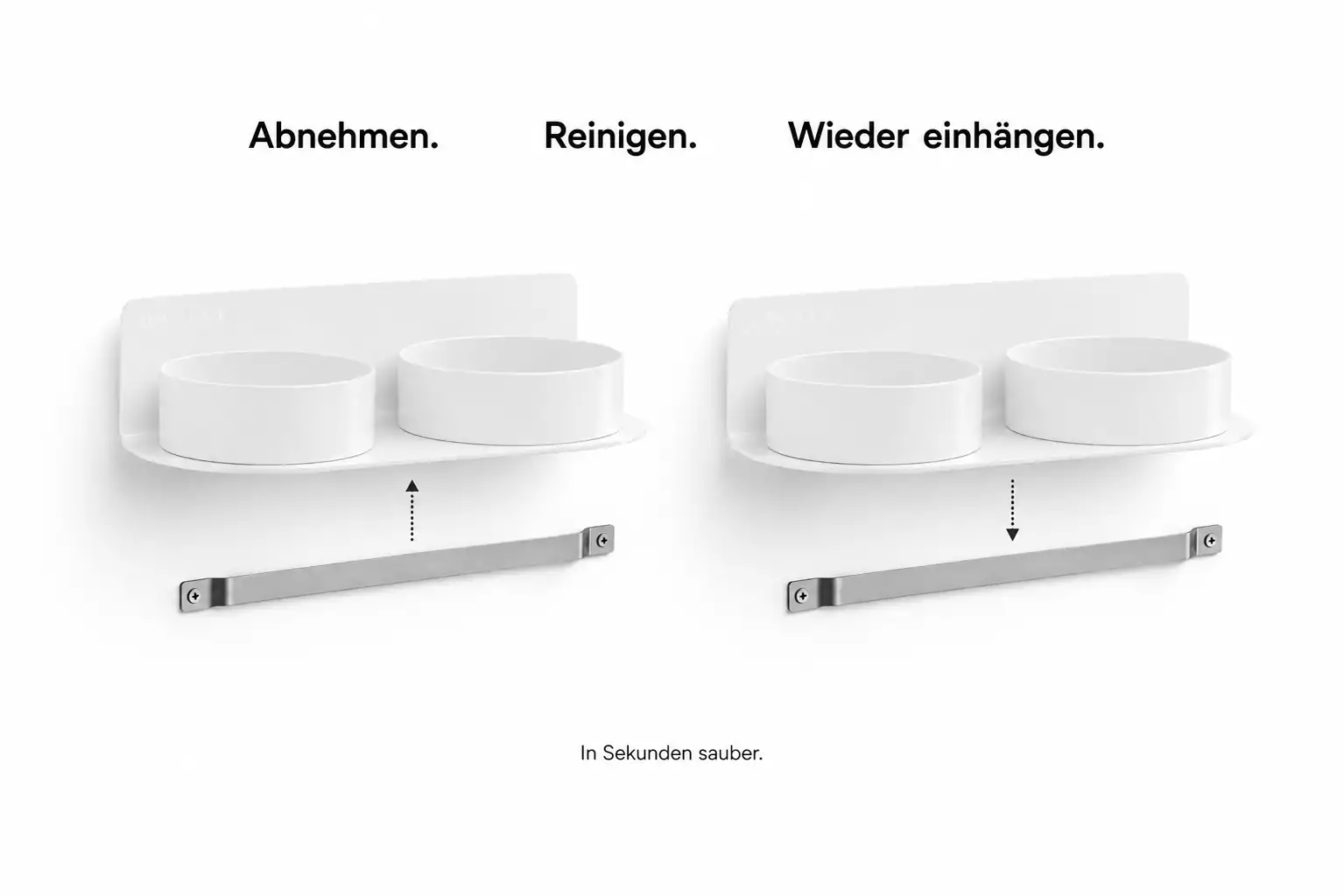 Elegantfeed In Muro White Abnehmen Reinigen Einhaengen