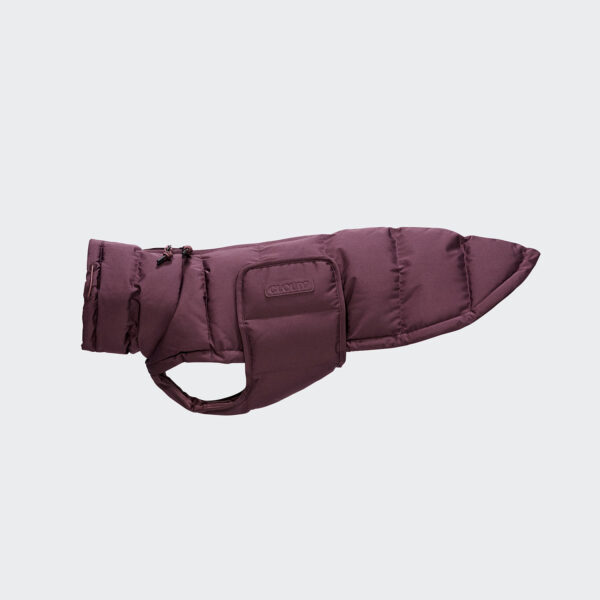 CLOUD7 Hundemantel Alaska Dackel Dark Aubergine