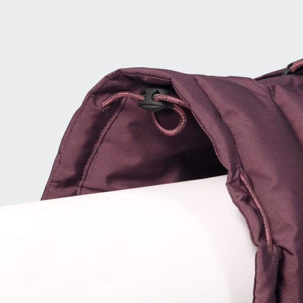 CLOUD7 Hundemantel Alaska Dackel Dark Aubergine