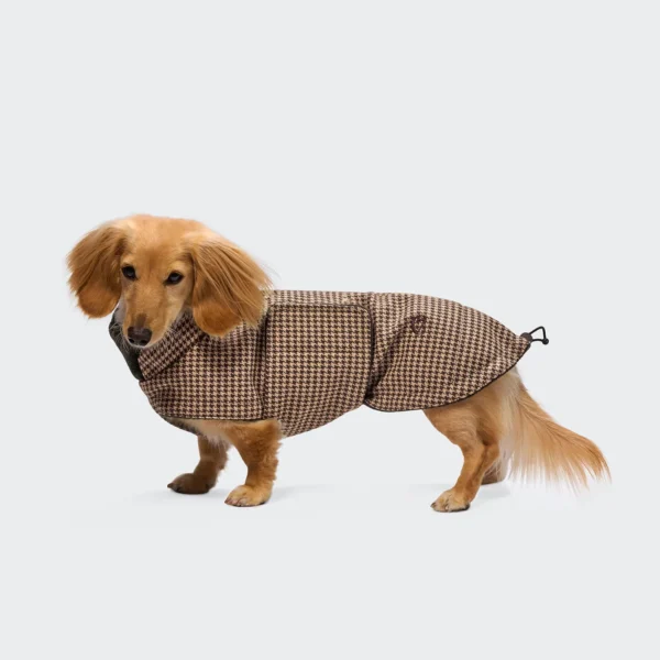 CLOUD7 Hundemantel DACKEL Brooklyn Houndstooth