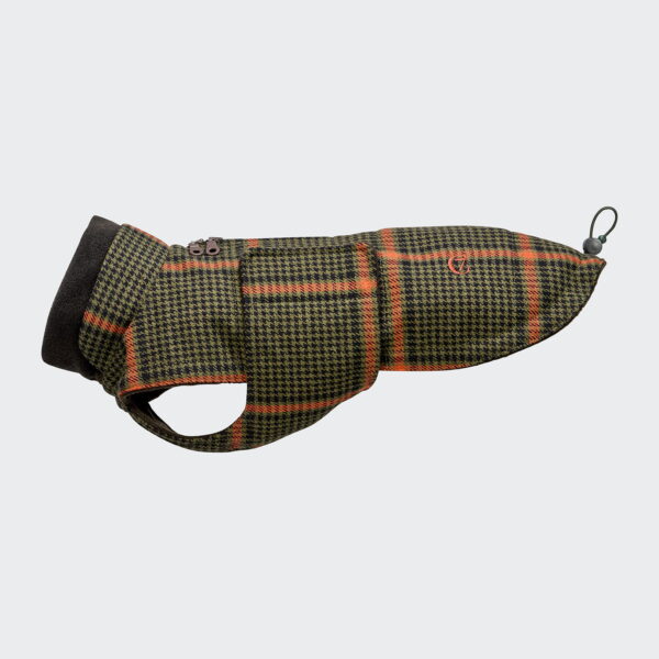 CLOUD7 Hundemantel DACKEL Brooklyn Flanell Fern Green