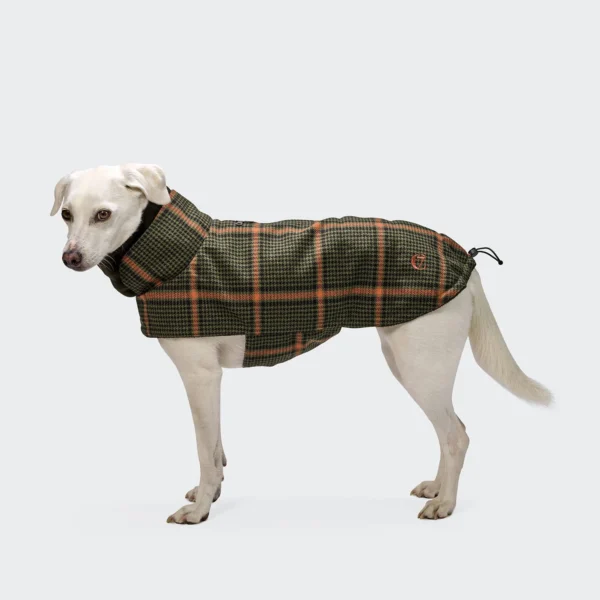 CLOUD7 Hundemantel Brooklyn Flannel Tartan Green