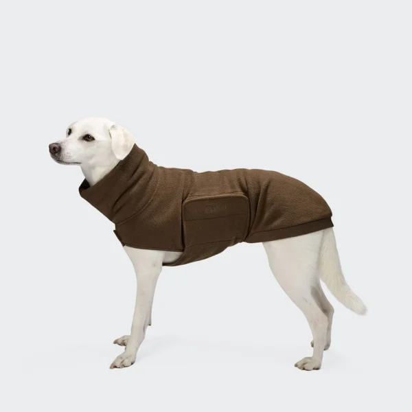 CLOUD7 Hundepullover Fleece Derby 2.0 Coffee