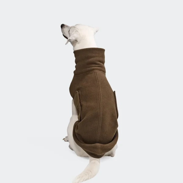 CLOUD7 Hundepullover Fleece Derby 2.0 Coffee